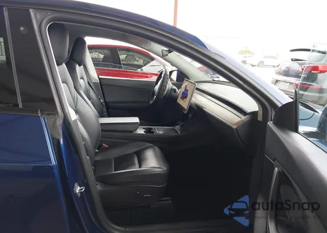 2022 Tesla Model Y Long Range Dual Motor All-Wheel Drive from USA, damaged, VIN 7SAYGDEE4NF414095